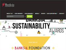 Tablet Screenshot of banksiafdn.com